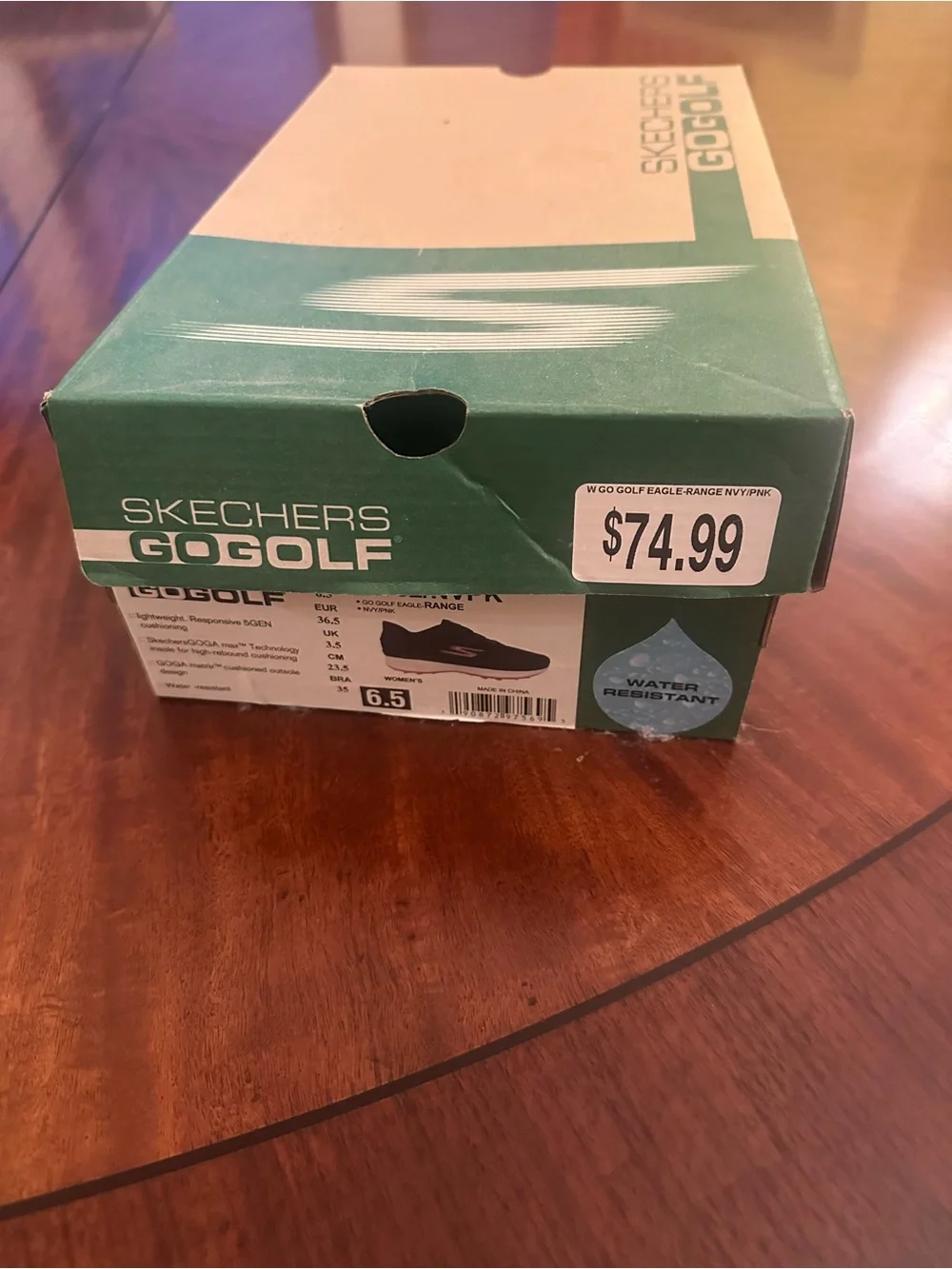 Skechers GoGolf Blue and White Golf Shoes